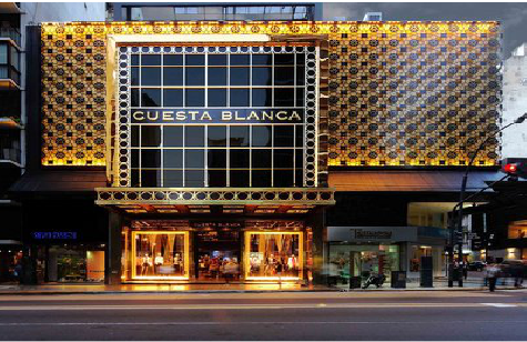 昭觉门头设计与商业空间的纽带。