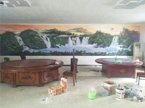 昭觉墙绘-写实风景