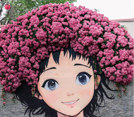 昭觉墙体彩绘-网红墙打卡