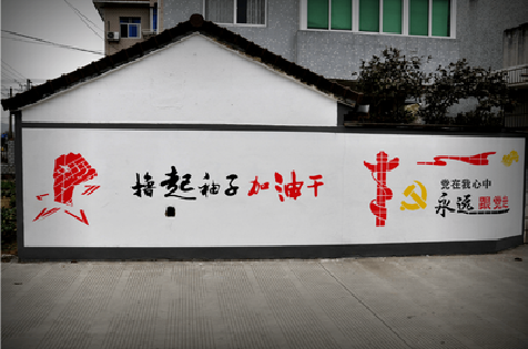 昭觉乡村振兴墙体彩绘